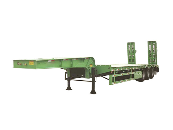 Low Flat Semi -Trailer